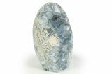 Free-Standing Crystal Filled Celestine Geode - Madagascar #303864-1